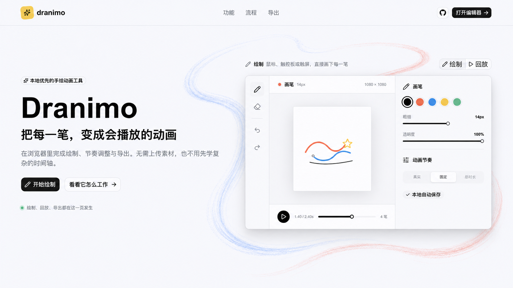dranimo 项目预览